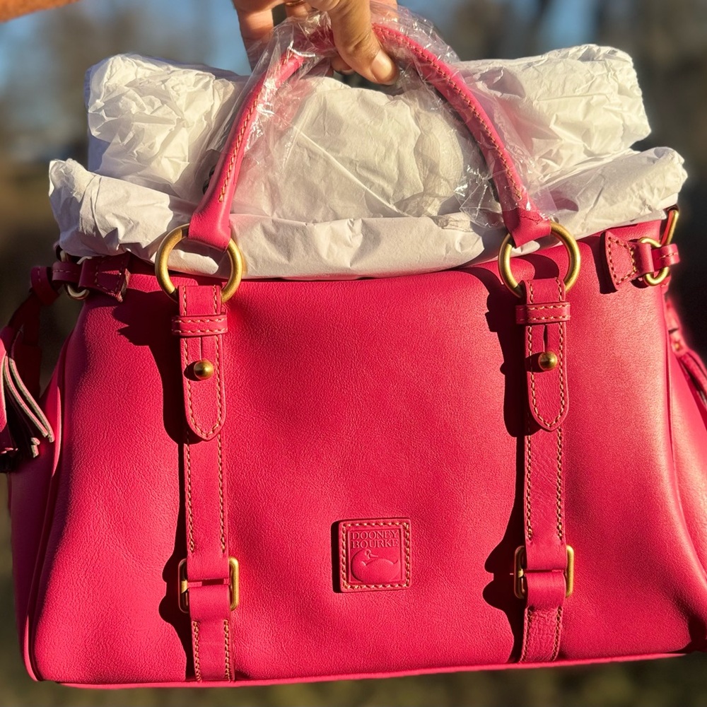 Dooney & Bourke Fuchsia Larger
Florentine Satchel